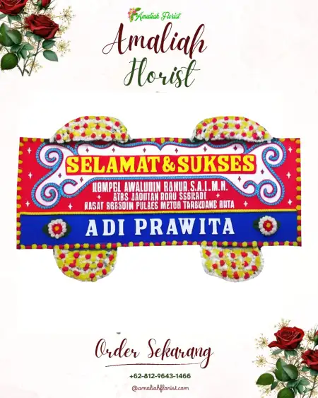 Papan Bunga Ucapan Selamat Blimbing